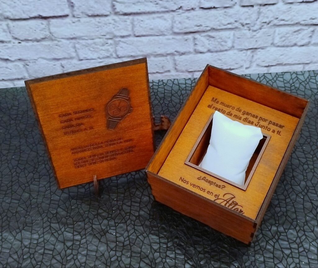 caja para reloj de compromiso para el novio, regalo de compromiso para el novio, regalo de promesa, caja para el reloj de regalo para el novio, regalo de compromiso del novio