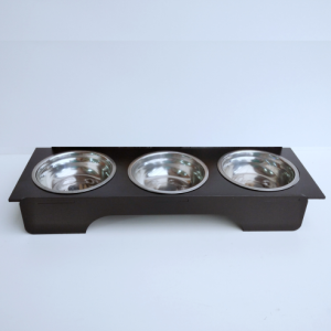 comedor elevado de comida para mascotas