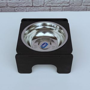 comedor elevado de comida para mascotas