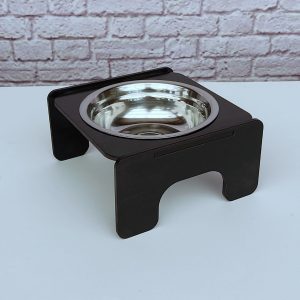comedor elevado de comida para mascotas