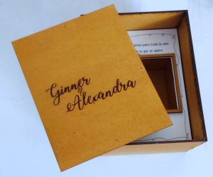 Cofre para reloj de compromiso para el novio