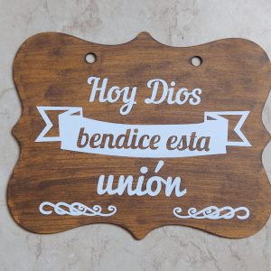 Cartel de pajecito para bodas