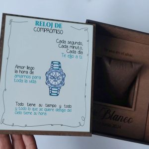 Regalo de compromiso, reloj de compromiso para novio, boda