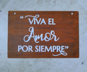 cartel de pajecito personalizado toda ocasión