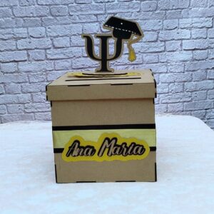 cofre para lluvia de sobres personalizado toda ocasión
