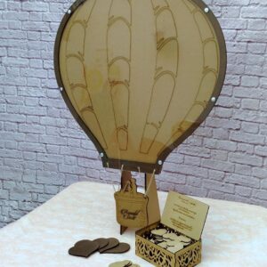 cuadro de firmas personalizado tipo globo toda ocasión