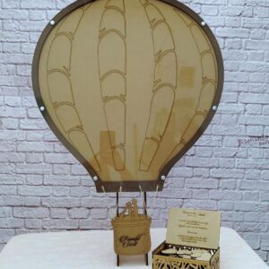 cuadro de firmas personalizado tipo globo toda ocasión