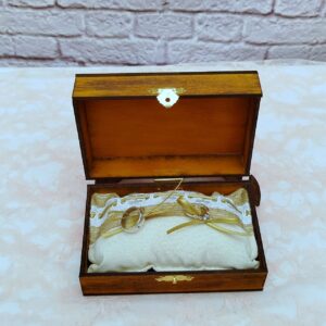 Cofre para anillos personalizado