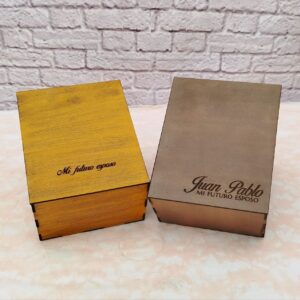 Caja regalo de compromiso - regalo para novio - regalo de compromiso - novio - boda
