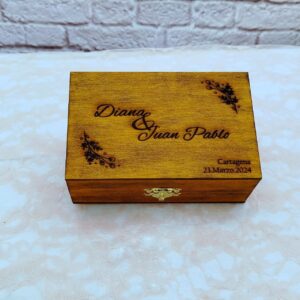 cofre para anillos de boda