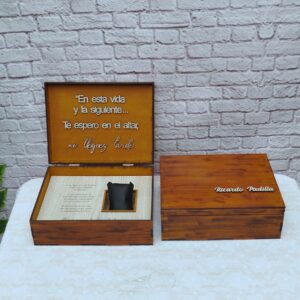 Caja de regalo para reloj de compromiso para el novios, regalo de compromiso para el novios, caja de regalo de compromiso, futuro esposo