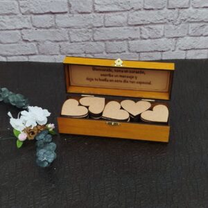 Cofres de firmas para bodas y eventos