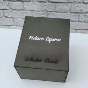 Caja regalo de compromiso - regalo para novio - regalo de compromiso - novio - boda