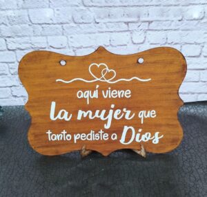 Cartel para pajecito personalizados