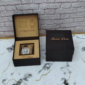Caja de regalo para reloj de compromiso para el novios, regalo de compromiso para el novios, caja de regalo de compromiso, futuro esposo