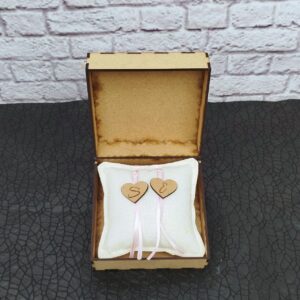 Cofre para anillos de boda vintage, elegante, bodas elegantes, personalizados