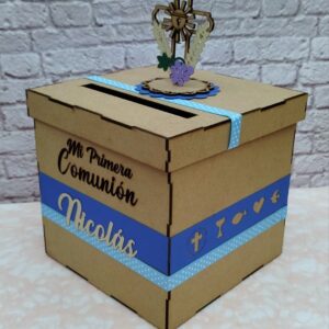 Cofre para lluvia de sobres personalizados toda ocasión