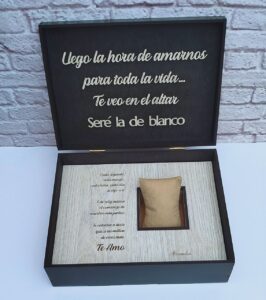caja para reloj de compromiso para el novio, regalo de compromiso para el novio, regalo de promesa, caja para el reloj de regalo para el novio, regalo de compromiso del novio