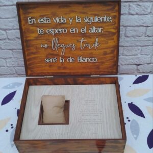 caja para reloj de compromiso para el novio, regalo de compromiso para el novio, regalo de promesa, caja para el reloj de regalo para el novio, regalo de compromiso del novio