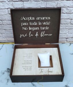 caja para reloj de compromiso para el novio, regalo de compromiso para el novio, regalo de promesa, caja para el reloj de regalo para el novio, regalo de compromiso del novio