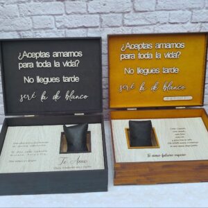 caja para reloj de compromiso para el novio, regalo de compromiso para el novio, regalo de promesa, caja para el reloj de regalo para el novio, regalo de compromiso del novio