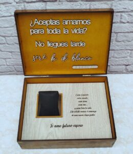 caja para reloj de compromiso para el novio, regalo de compromiso para el novio, regalo de promesa, caja para el reloj de regalo para el novio, regalo de compromiso del novio