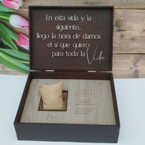 caja para reloj de compromiso para el novio, regalo de compromiso para el novio, regalo de promesa, caja para el reloj de regalo para el novio, regalo de compromiso del novio