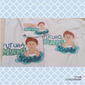 Bata materna personalizada
