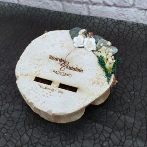 Rodaja para anillos personalizado - boda - anillos de boda