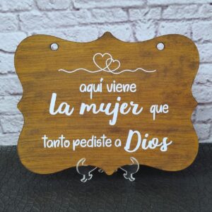 Cartel de pajecito personalizados