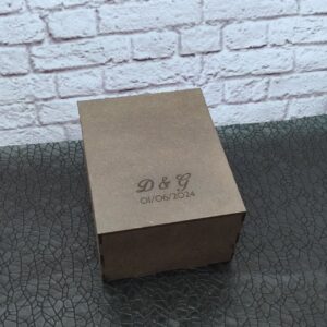 Caja de compromiso para regalo de novio - regalo de compromiso - caja para reloj de novio