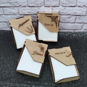 Tacos para papel personalizados