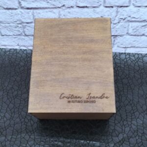 Caja de compromiso para regalo de novio - regalo de compromiso - caja para reloj de novio
