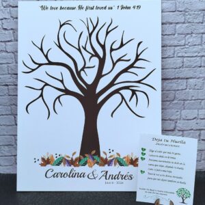árbol de huellas personalizado para toda ocasión
