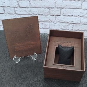 Caja de compromiso para regalo de novio - regalo de compromiso - caja para reloj de novio