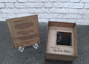 Caja de compromiso para regalo de novio - regalo de compromiso - caja para reloj de novio