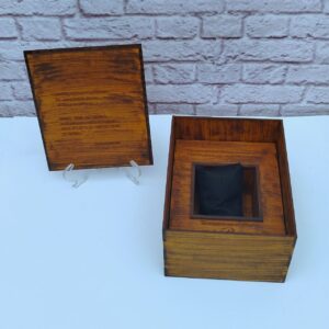 Caja de compromiso para regalo de novio - regalo de compromiso - caja para reloj de novio
