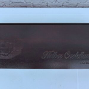 Organizador para reloj en madera con tapa personalizada
