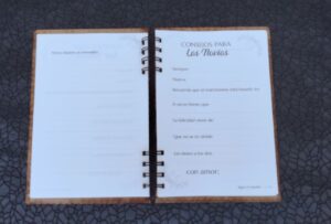 Libro de firmas personalizado para bodas y eventos toda ocasión, con hojas pesronalizadas