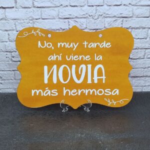 Cartel o aviso para pajecito - bodas - eventos - personalizados - toda ocasión