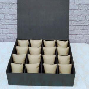Organizador para reloj de 16 compartimentos personalizado