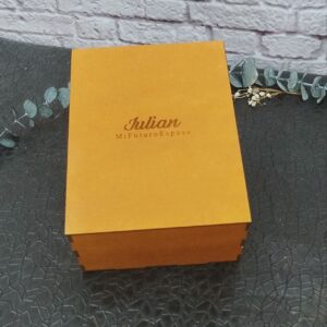 Caja de compromiso para regalo de novio - regalo de compromiso - caja para reloj de novio