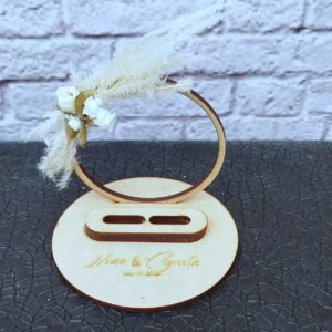 Porta Anillos para boda - personalizados