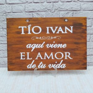 Cartel o aviso para pajecito - bodas - eventos - personalizados - toda ocasión