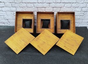 Caja de compromiso para regalo de novio - regalo de compromiso - caja para reloj de novio