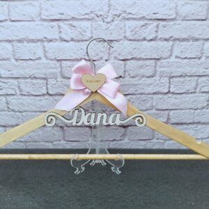 Gancho personalizado para vestidos de boda, gancho para novia, gancho para vestido de novia, gancho de ropa personalizado