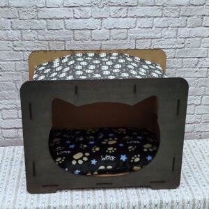 Casas para mascotas, casas para gatos, comodas casas para gatos y perros pequeños, casas personalizadas