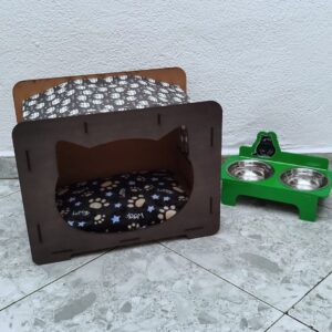 Casas para mascotas, casas para gatos, comodas casas para gatos y perros pequeños, casas personalizadas