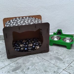 Casas para mascotas, casas para gatos, comodas casas para gatos y perros pequeños, casas personalizadas
