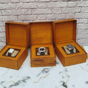 Caja para regalo de compromiso para el novio personalizada